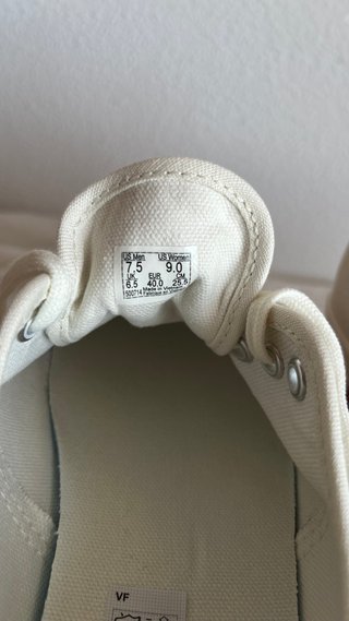 Vans Authentic Lowpro Beige/Blanco Talla 40
