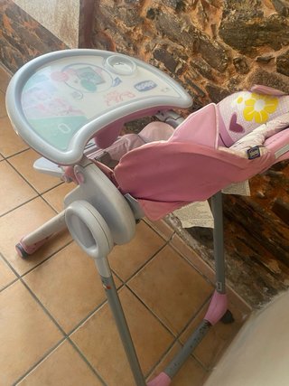 Trona bebé Chicco Polly 2 Start rosa