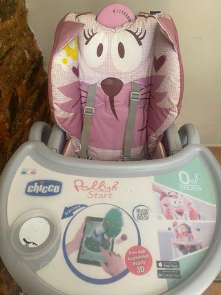 Trona bebé Chicco Polly 2 Start rosa
