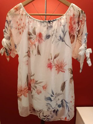 Blusa floral mujer talla única