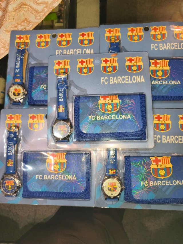 Reloj y Cartera FC Barcelona