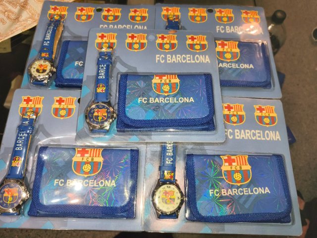 Reloj y Cartera FC Barcelona