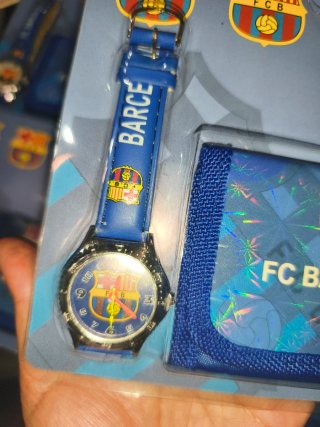 Reloj y Cartera FC Barcelona