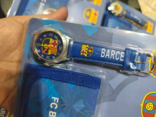 Reloj y Cartera FC Barcelona
