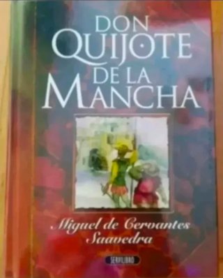 Libro Don Quijote de la Mancha