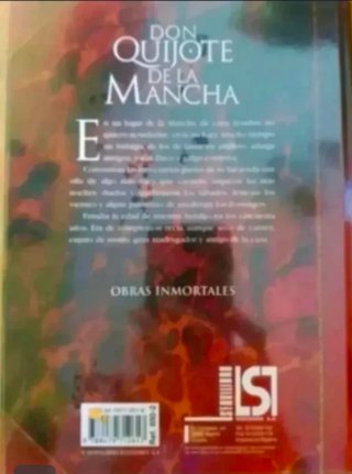 Libro Don Quijote de la Mancha