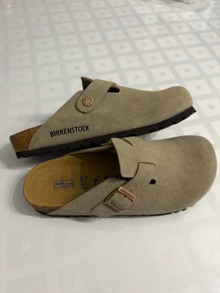 Sandalias Birkenstock Boston Taupe Talla 37
