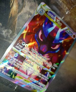 Carta Pokémon Lucario VSTAR Sealed