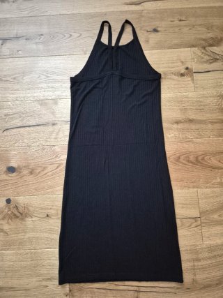 Abito lungo nero Pull&Bear