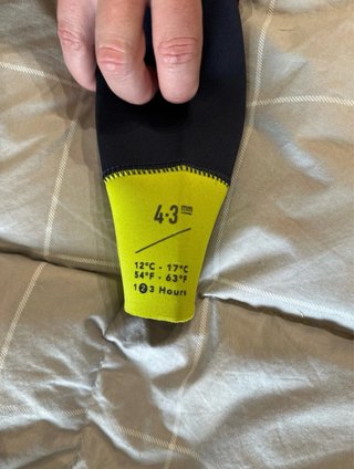 Traje Neopreno Infantil OLAIAN 4/3mm T12