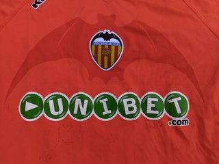 Camiseta Valencia CF 2009/10 Albelda #6 Kappa