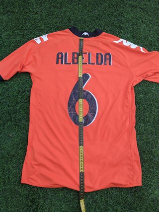 Camiseta Valencia CF 2009/10 Albelda #6 Kappa