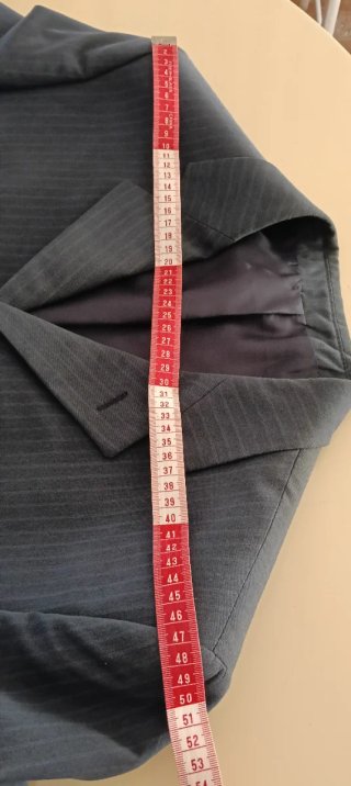 Traje de rayas diplomáticas para caballero