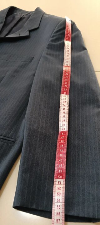 Traje de rayas diplomáticas para caballero