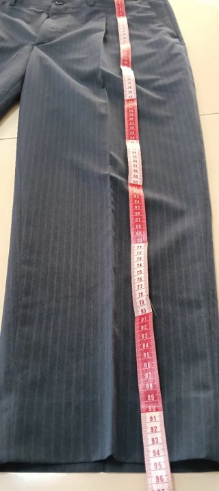 Traje de rayas diplomáticas para caballero