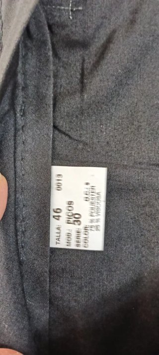 Traje de rayas diplomáticas para caballero