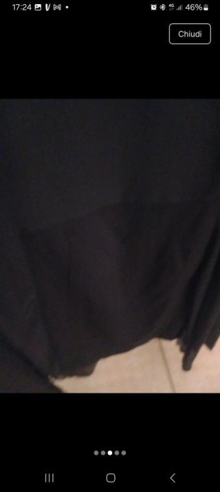 Abito elegante nero taglia unica