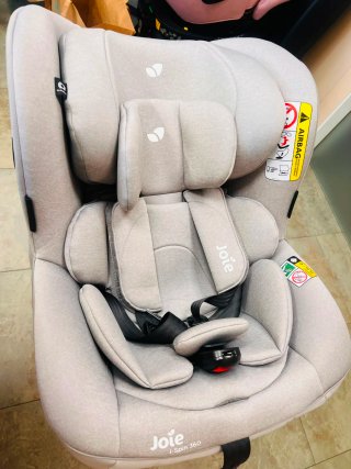 Silla coche Joie i-Spin 360 Gris