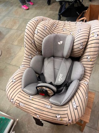 Silla coche Joie i-Spin 360 Gris