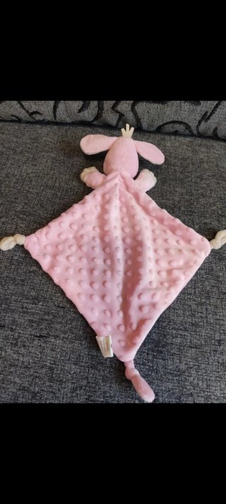 Dudú peluche rosa bebé