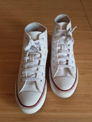 Botas Converse Blancas Talla 34