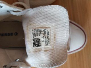 Botas Converse Blancas Talla 34