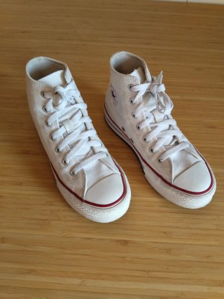 Botas Converse Blancas Talla 34