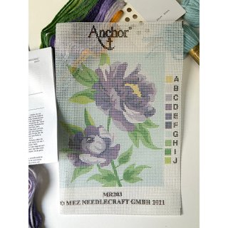 Kit Petit Point Anchor MR203 Peonies
