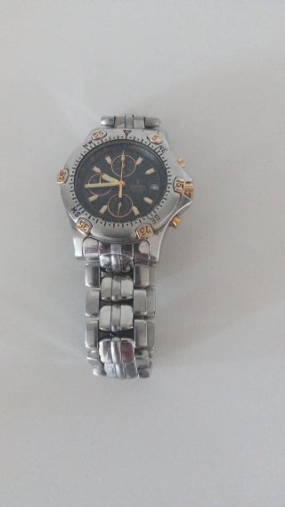Reloj Festina Cronógrafo Dorado y Plateado