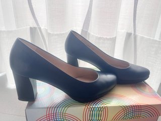 Zapatos Wonders Talla 37 Azul Marino Tienen 1 uso