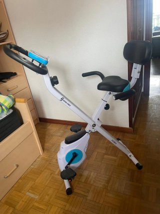 Bicicleta Estática Plegable Capital Sports