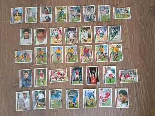 145Cromos de fútbol sin repetir del mundial USA 94