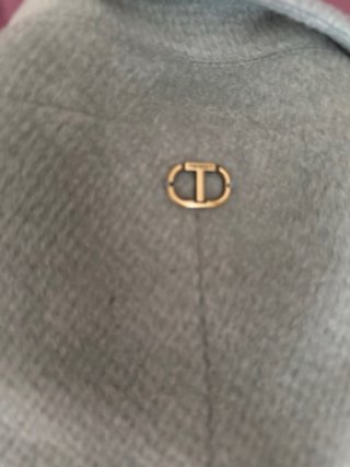 Cappotto Twinset Lana Tg 50 Verde