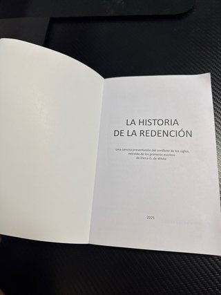 La historia de la redención – Libro