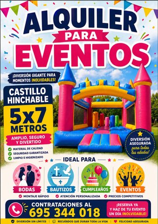 Alquiler Hinchables para Eventos