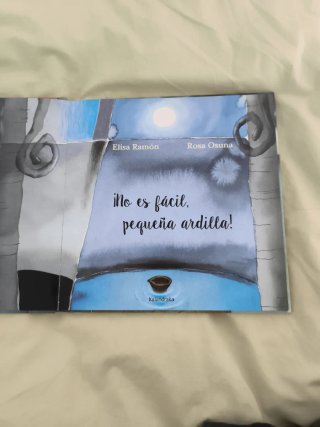 ¡No es fácil, pequeña ardilla!