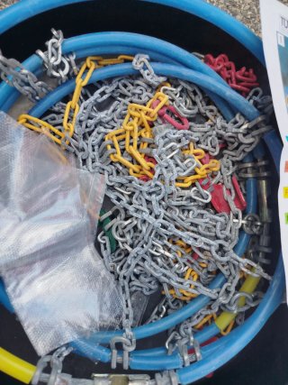 Cadenas de nieve SIN USAR (3 años en maletero)