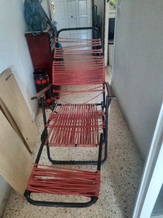 Tumbonas Vintage scoubidou