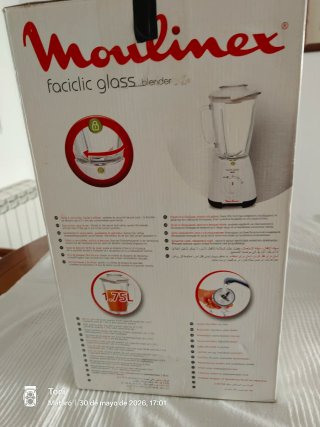 Batidora Moulinex Vaso Cristal 1.75L