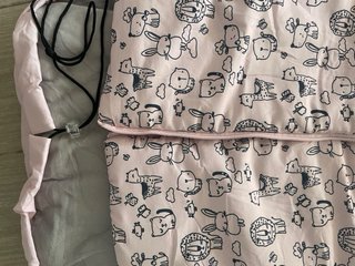 Saco Carrito Bebé Animales Rosa