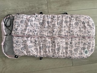 Saco Carrito Bebé Animales Rosa