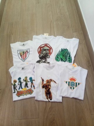 Camisetas Infantiles Talla 12