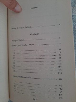 Memòries, Sagarra