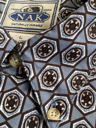 Camisa NAK Naturally Durable Talla L Vintage