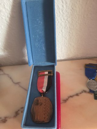 2 Medallas plata y bronce Campaña 1936-1939