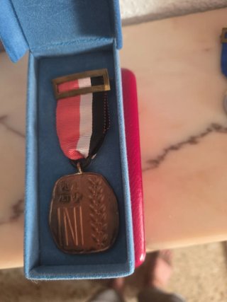 2 Medallas plata y bronce Campaña 1936-1939
