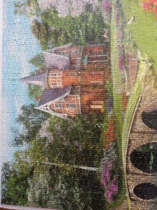 Puzzle Educa 1000 Piezas Casa y Puente