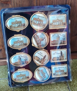 Set 12 Portapillole Vintage Berlino