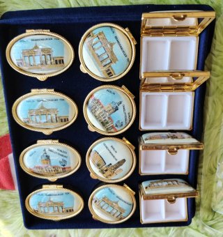 Set 12 Portapillole Vintage Berlino