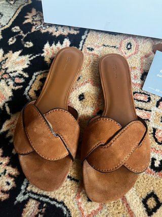 Sandali H&M Pelle Marrone Tg 39